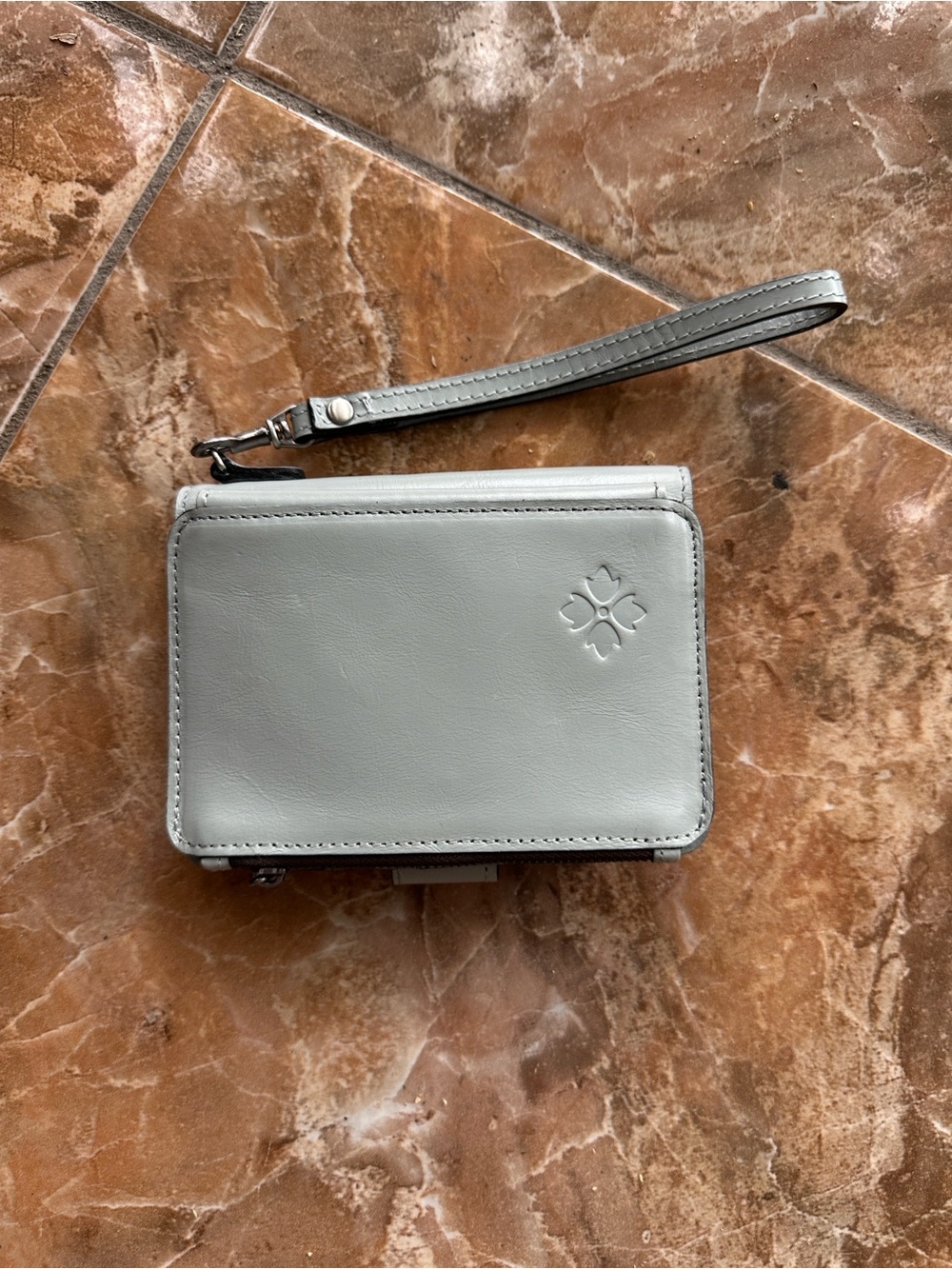 Patricia Nash Selma Leather Passport Wristlet Wallet